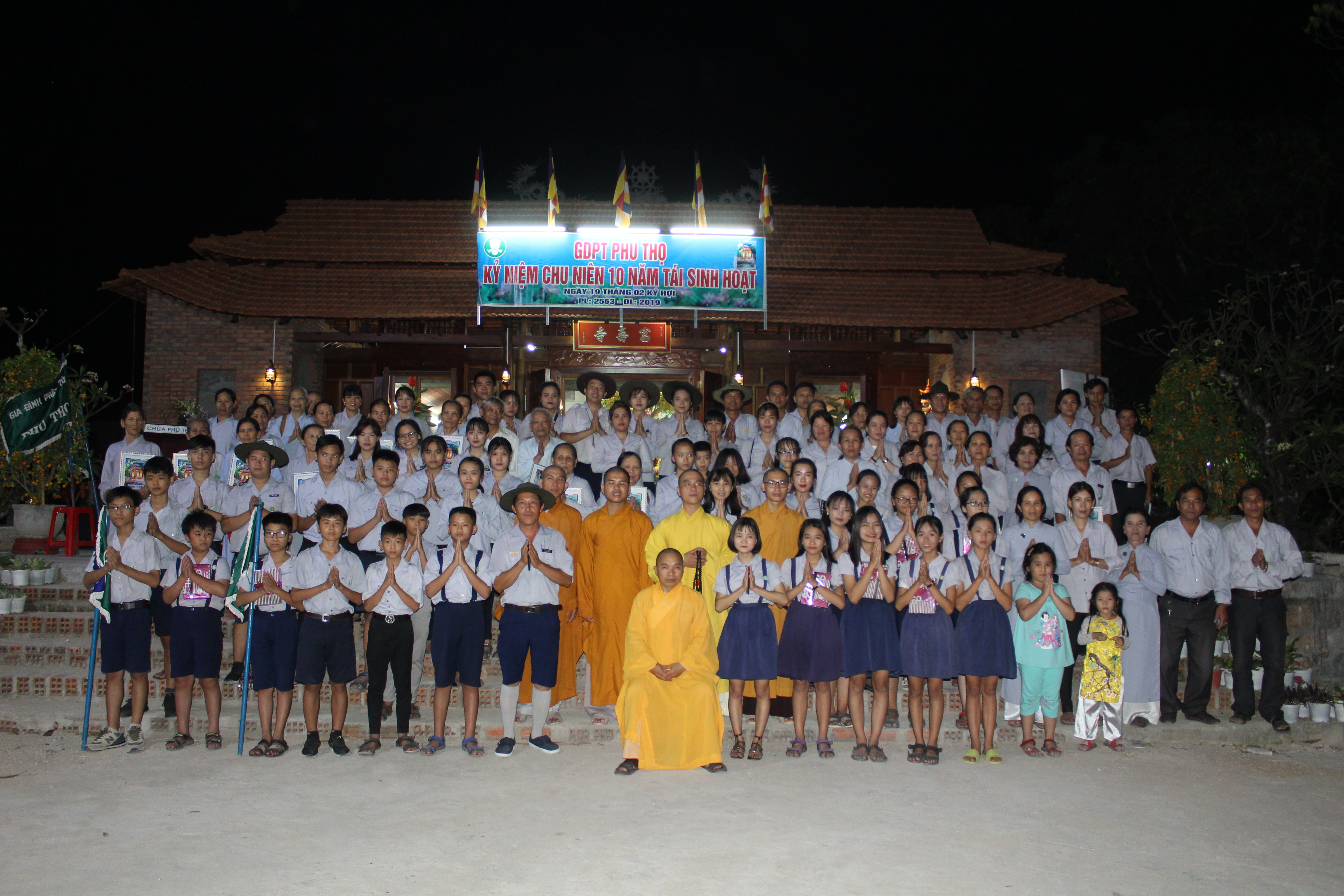Quy Nhơn: GĐPT Phú Thọ kỷ niệm 10 năm tái sinh hoạt